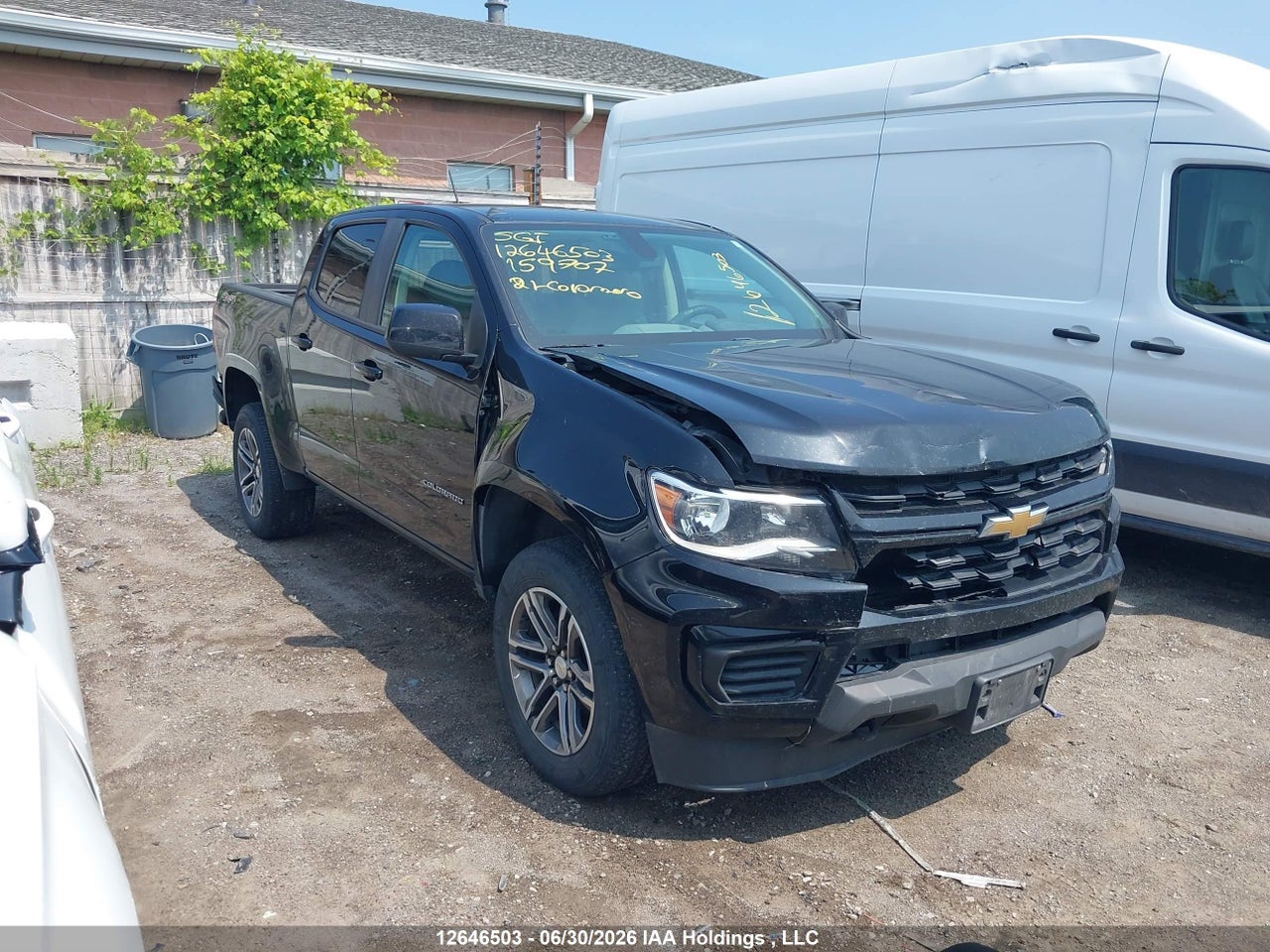 1GCGTBEN4M1159707 · 2021 CHEVROLET COLORADO WT