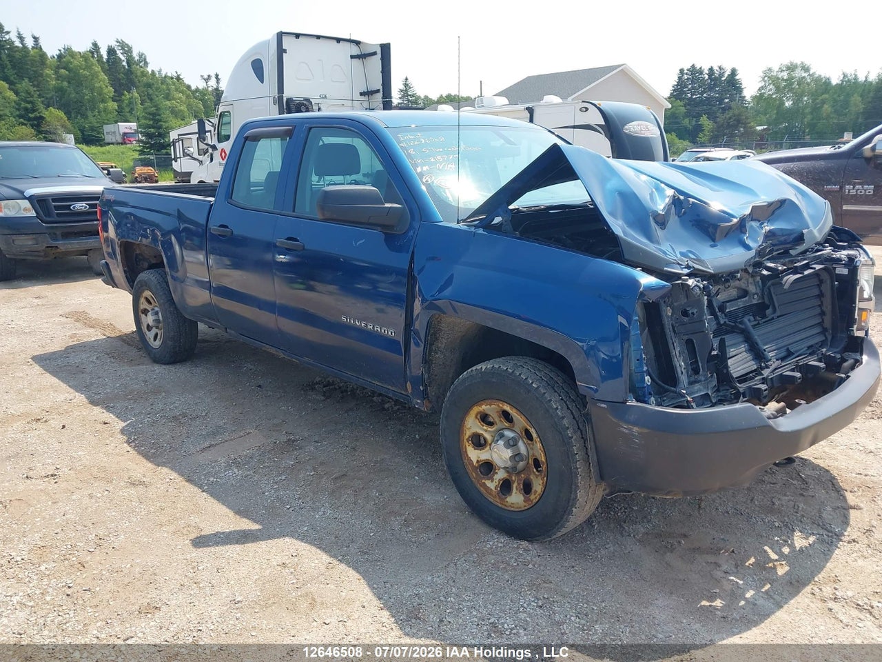 1GCVKNEHXJZ215779 · 2018 CHEVROLET SILVERADO 1500 WORK TRUCK