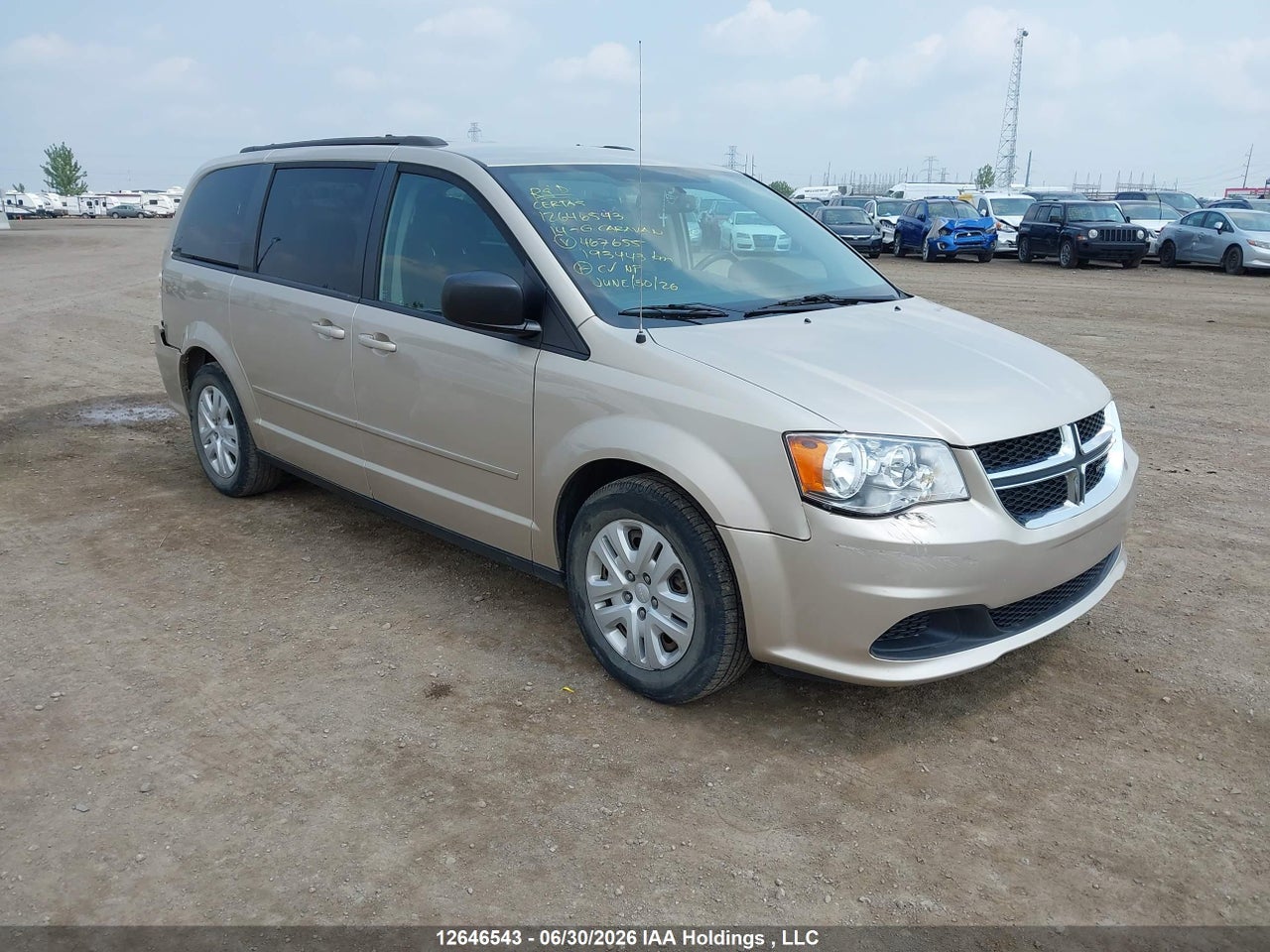 2C4RDGBG9ER467655 · 2014 DODGE GRAND CARAVAN SE/SXT