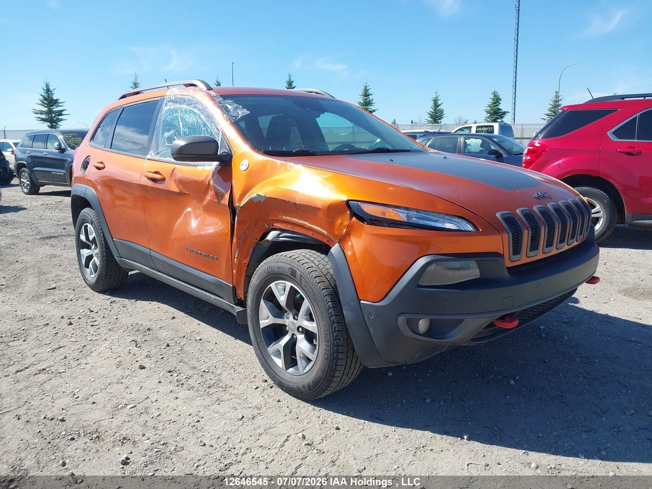 1C4PJMBS5FW678735 · 2015 JEEP CHEROKEE TRAILHAWK