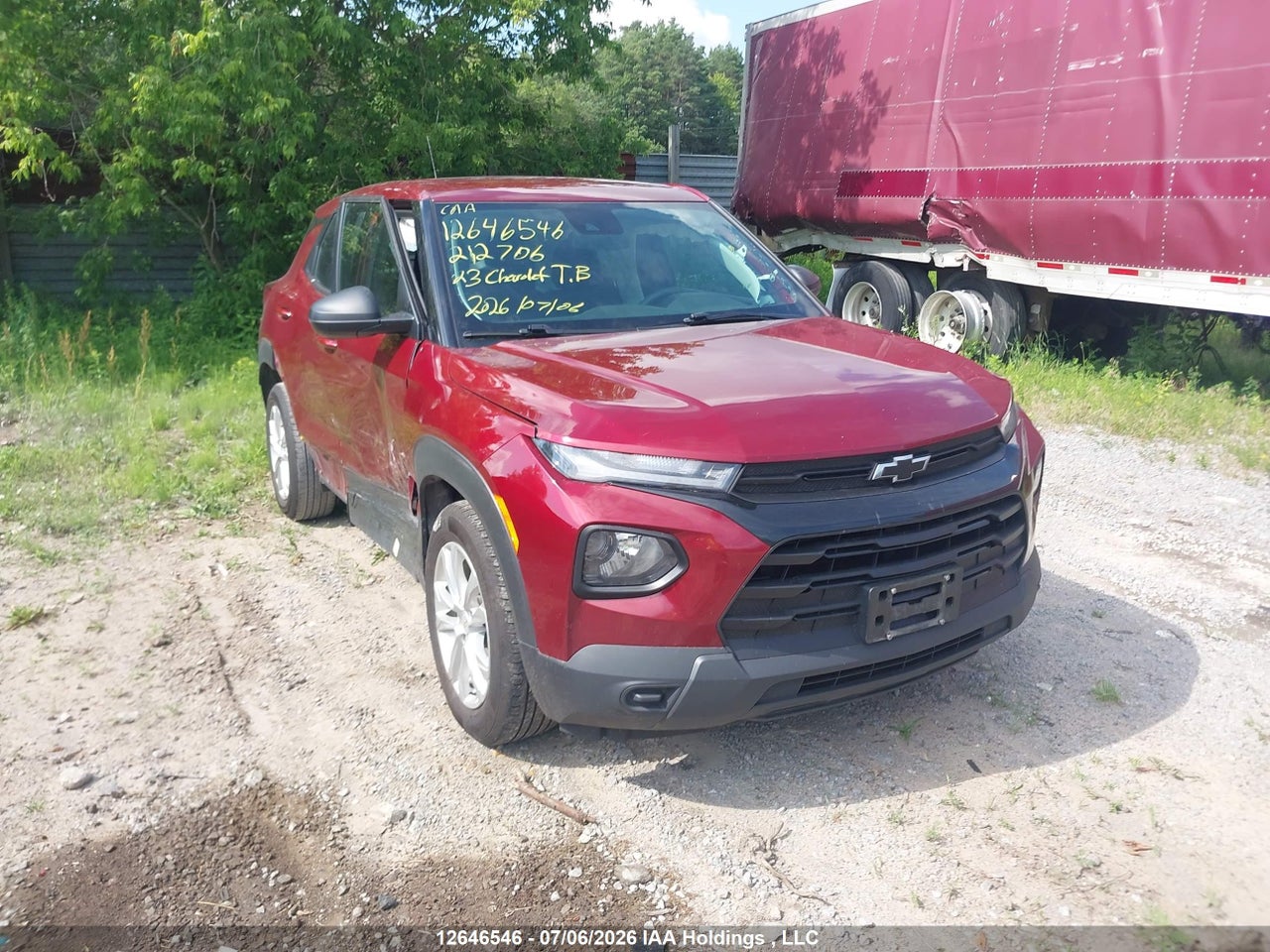 KL79MMS26PB212706 · 2023 CHEVROLET TRAILBLAZER LS