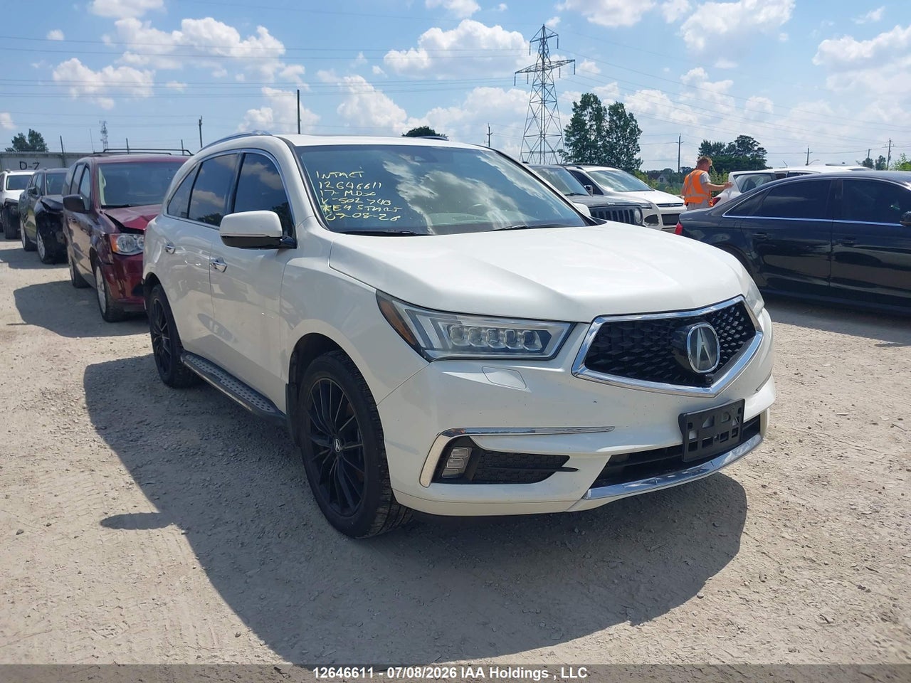 5FRYD4H08HB502740 · 2017 ACURA MDX