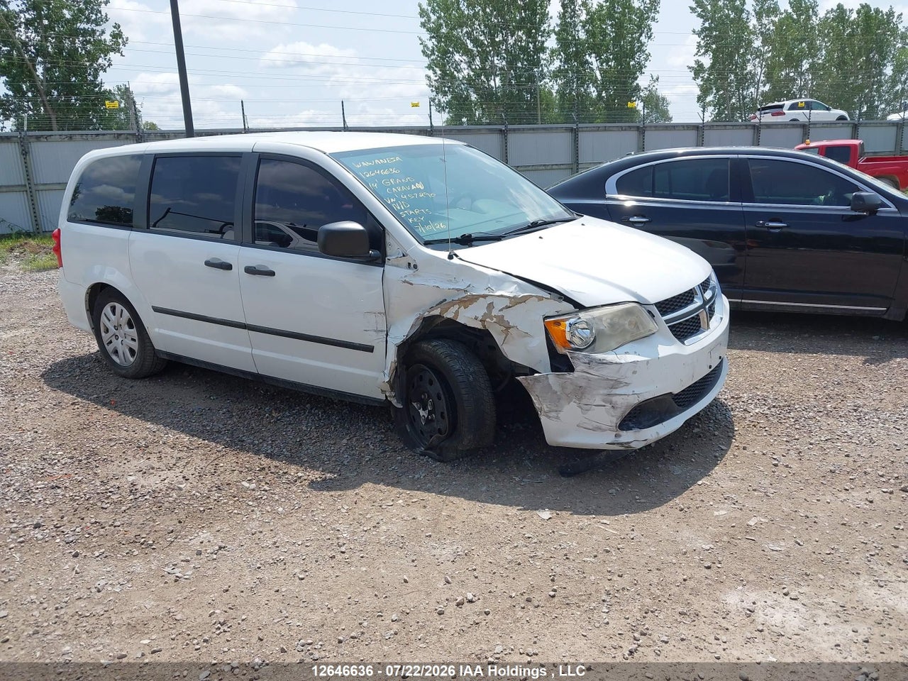 2C4RDGBG0ER457290 · 2014 DODGE GRAND CARAVAN SE/SXT