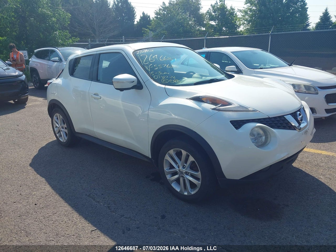 JN8AF5MV8FT557630 · 2015 NISSAN juke