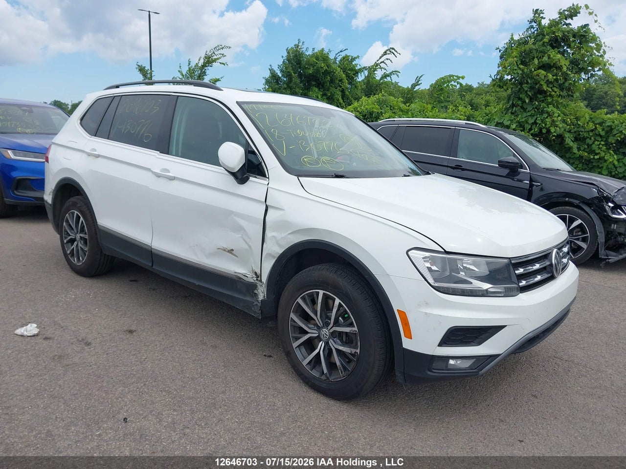 3VV2B7AX8JM130776 · 2018 VOLKSWAGEN TIGUAN COMFORTLINE