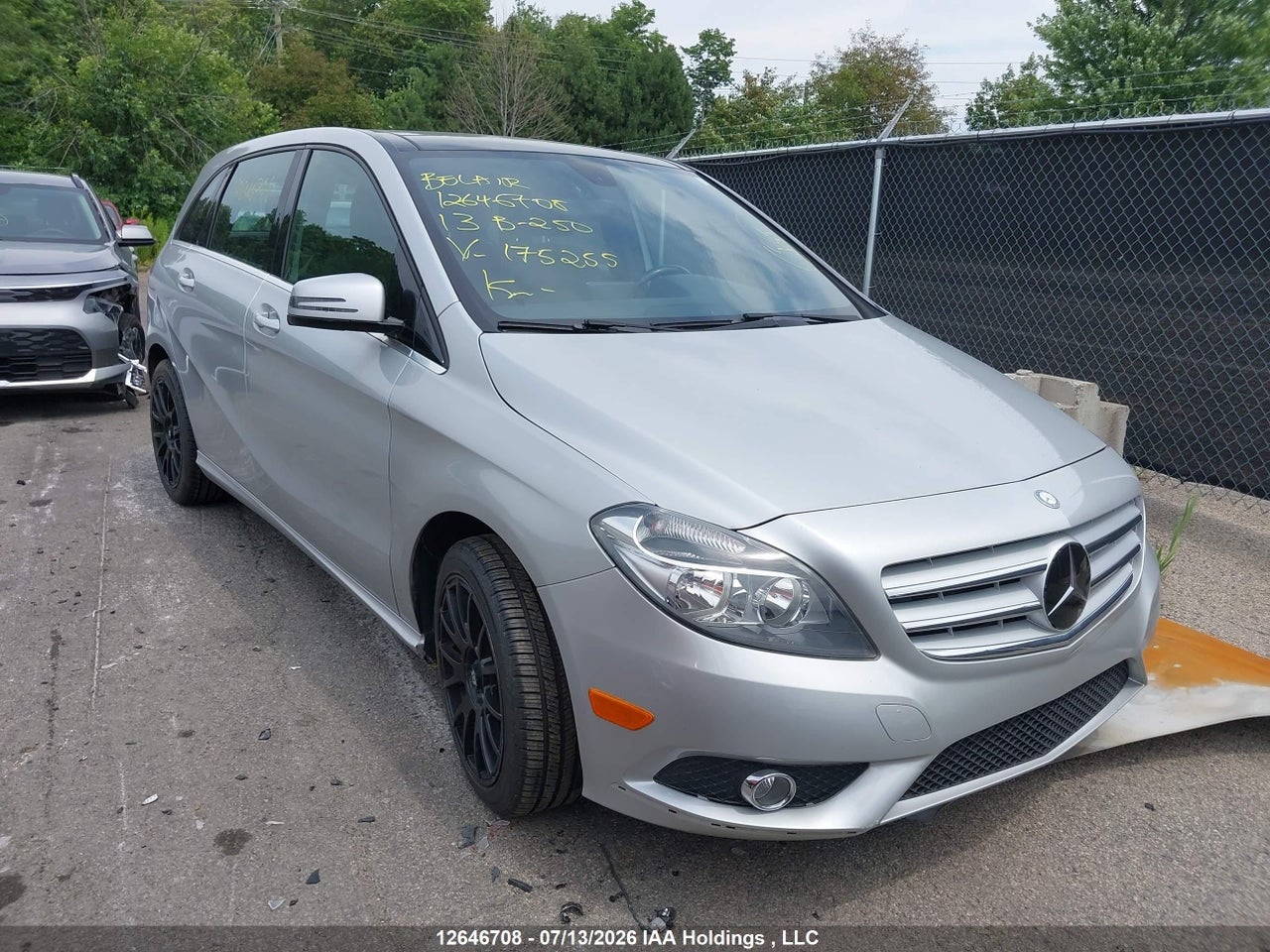 WDDMH4EB4DJ175255 · 2013 MERCEDES BENZ B 250 SPORTS TOURER