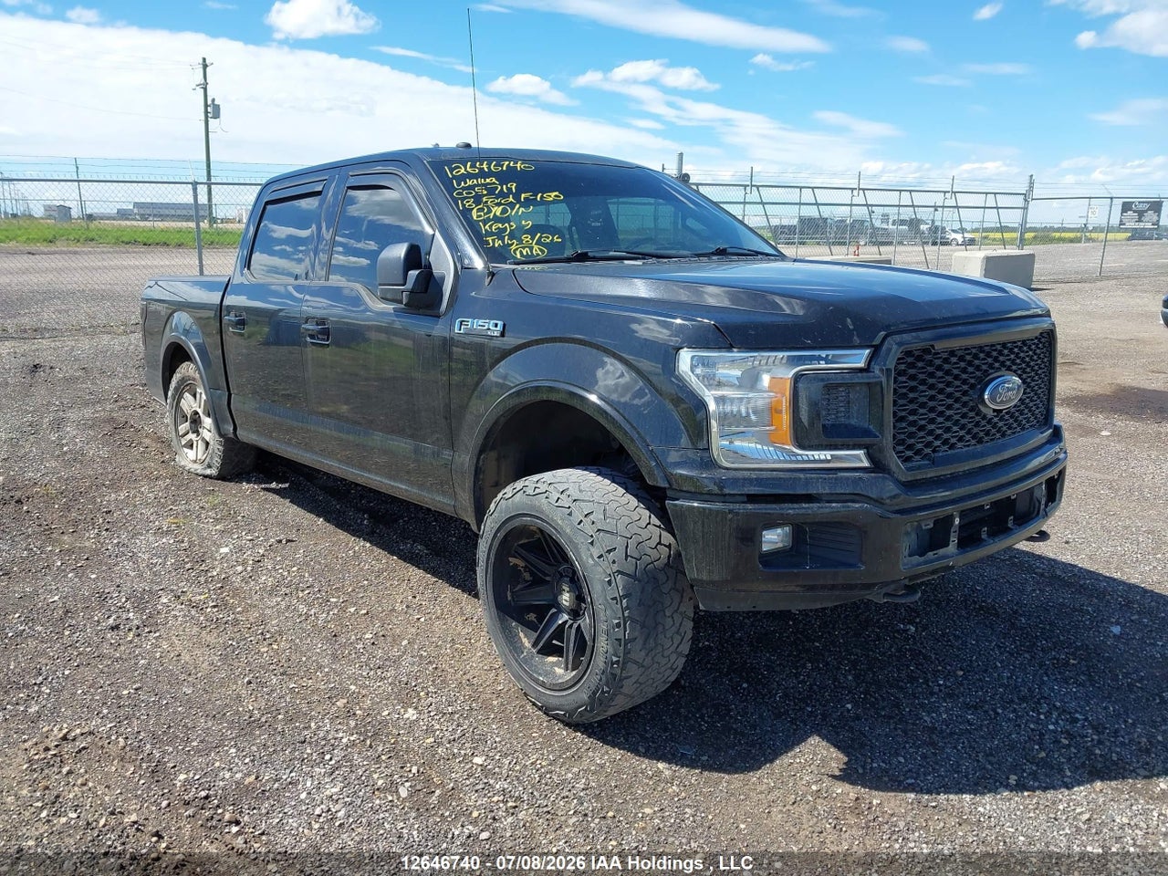 1FTEW1EP0JFC05719 · 2018 FORD F-150 LARIAT/XL/XLT