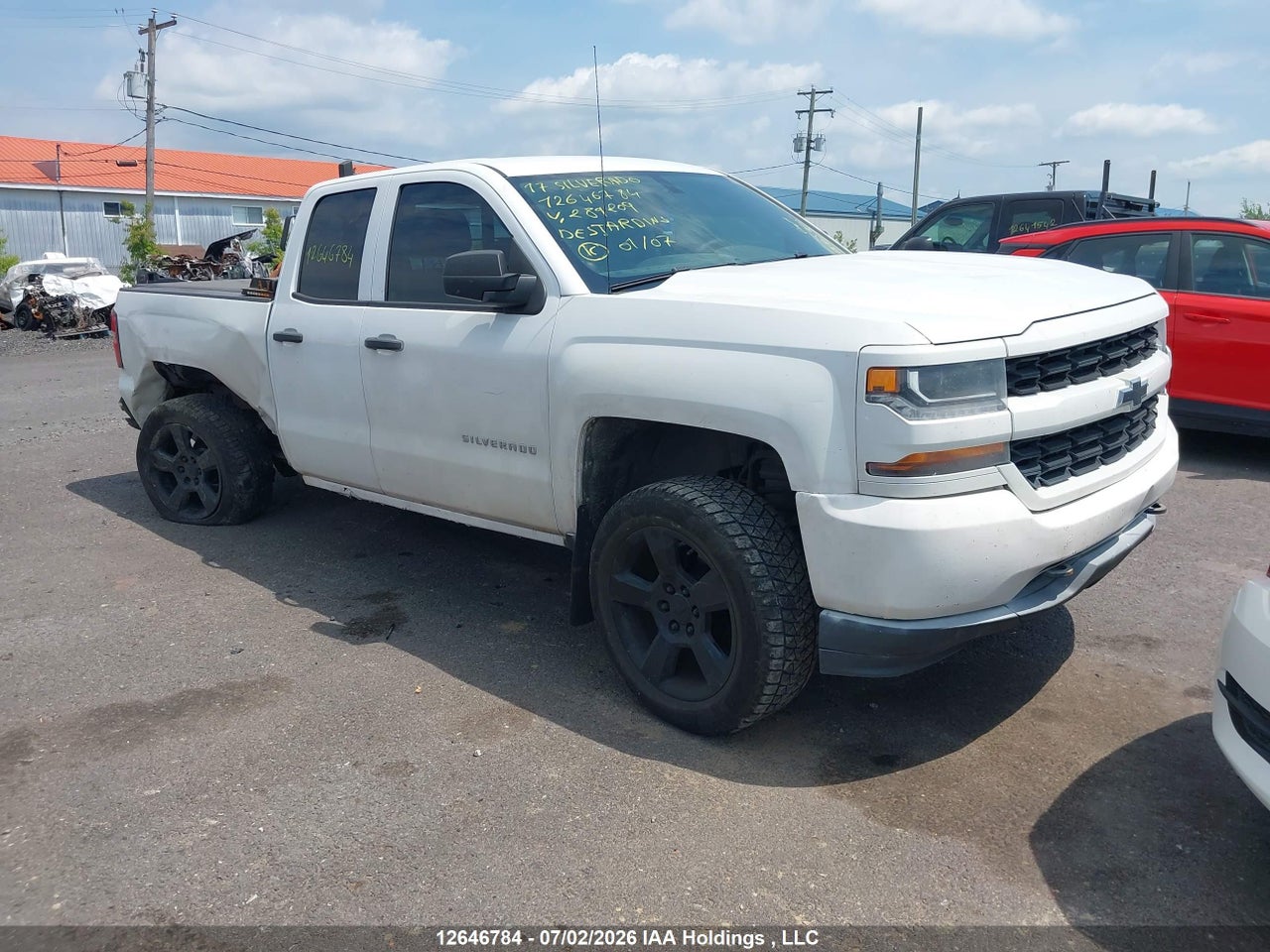 1GCVKPEH1HZ289209 · 2017 CHEVROLET SILVERADO 1500 CUSTOM