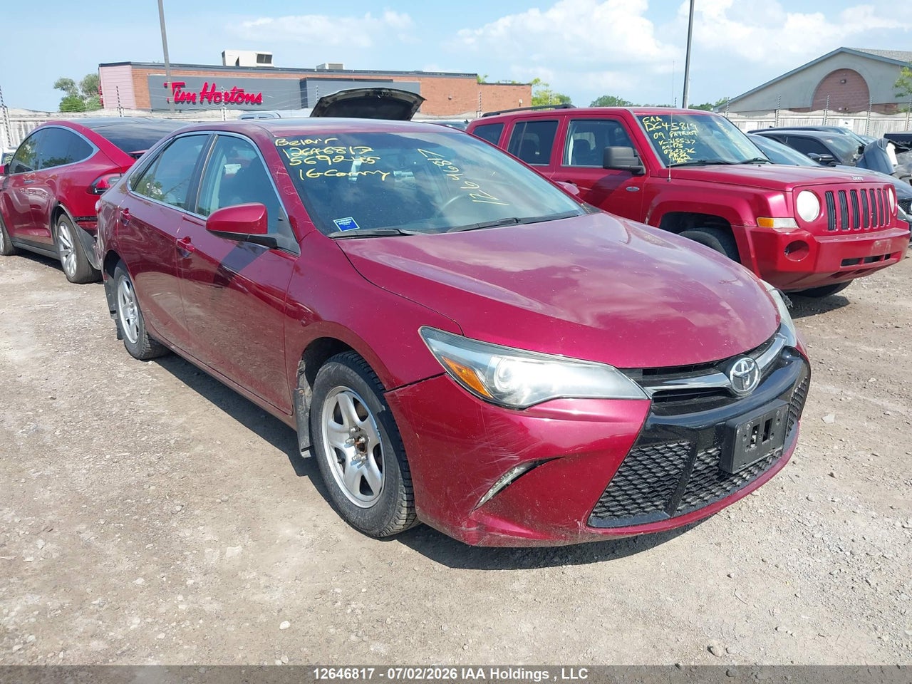 4T1BF1FK6GU569245 · 2016 TOYOTA CAMRY LE/XLE/SE/XSE