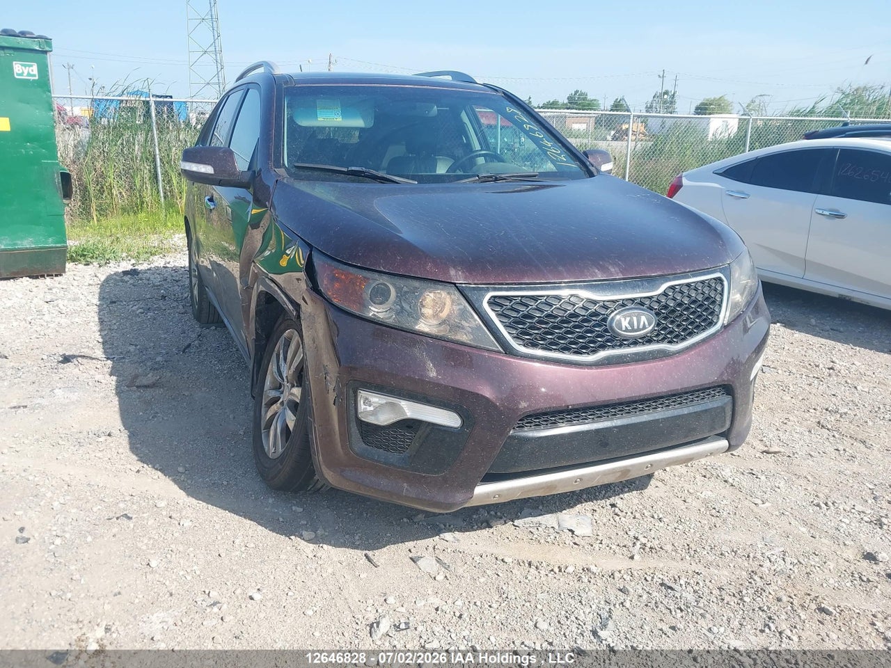 5XYKWDA22CG222309 · 2012 KIA SORENTO SX