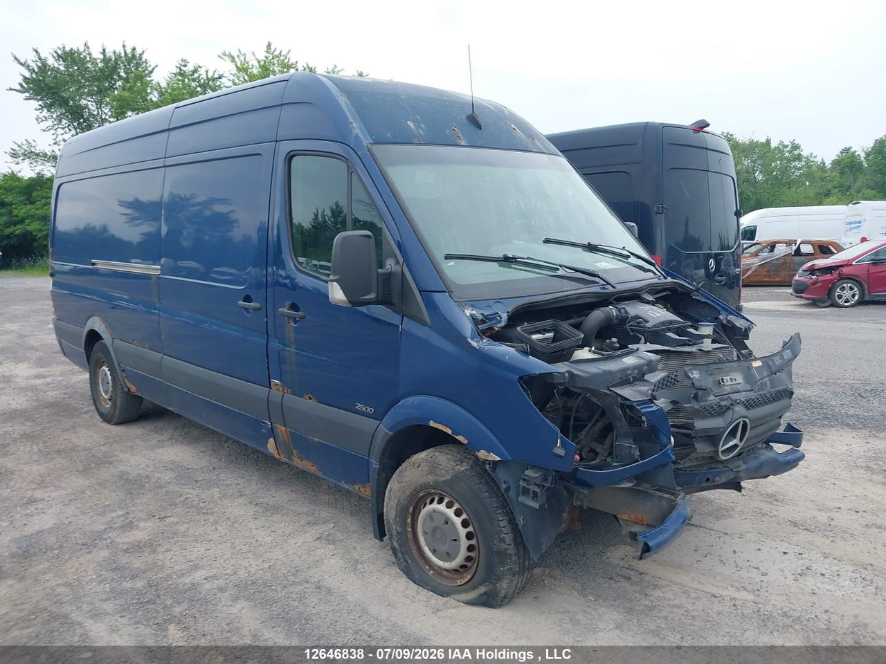 WD3BE8CC9D5782199 · 2013 MERCEDES BENZ SPRINTER 2500 HIGH ROOF
