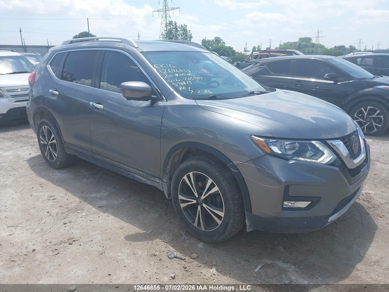 5N1AT2MV0LC703707 · 2020 NISSAN ROGUE S/SL/SV