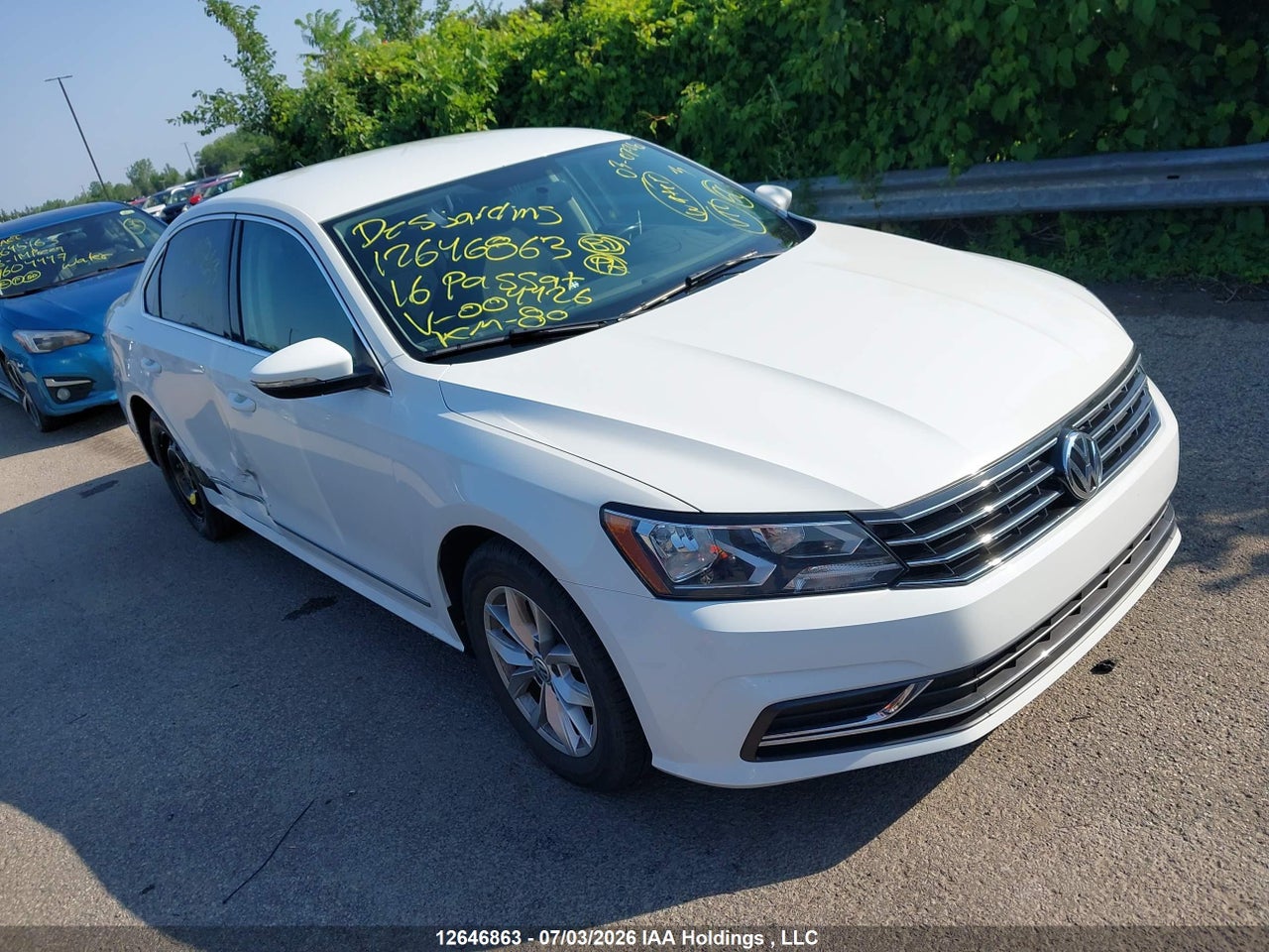 1VWAS7A30GC004426 · 2016 VOLKSWAGEN PASSAT S/R-LINE