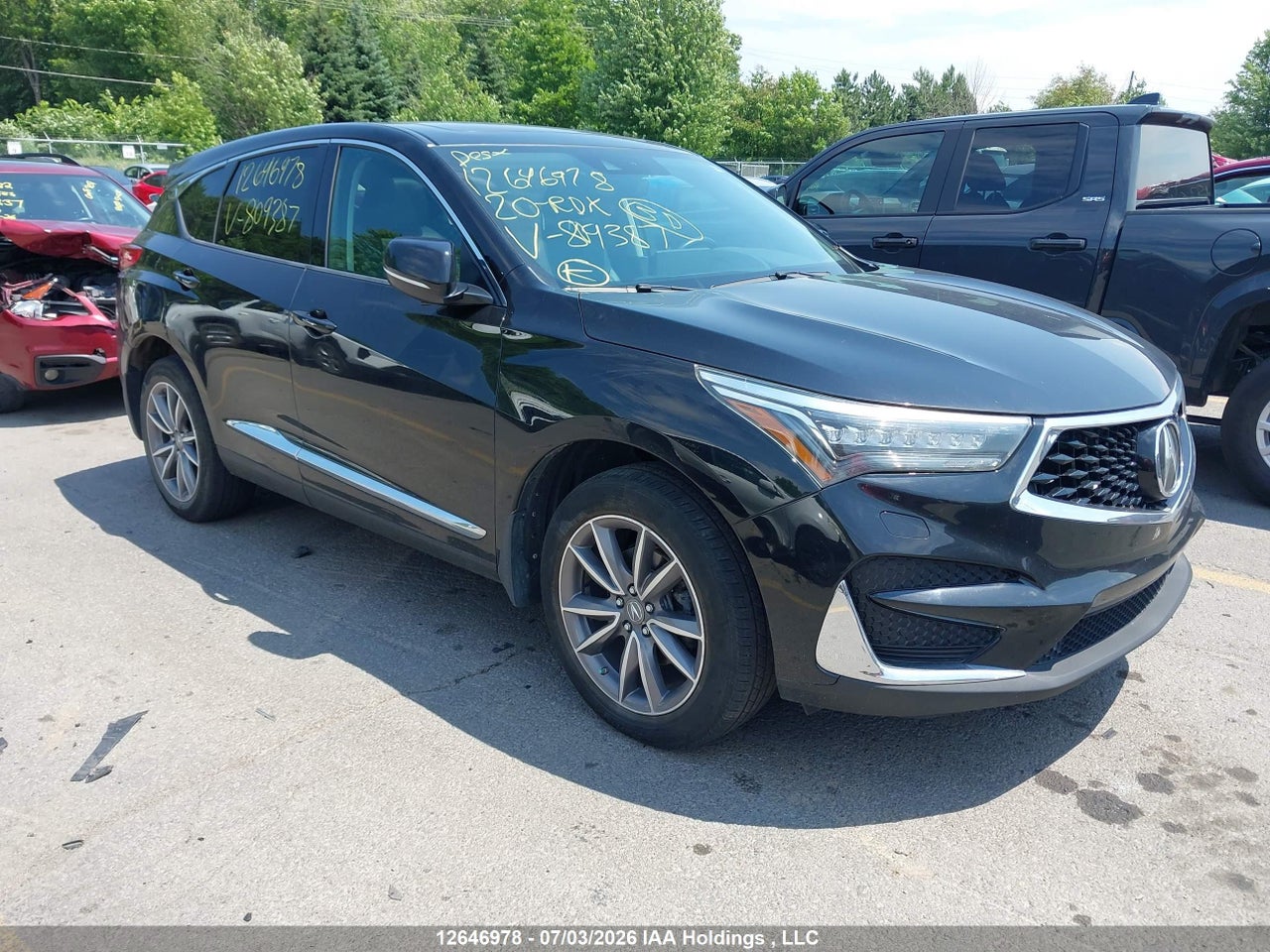 5J8TC2H79LL809387 2020 ACURA RDX ADVANCE