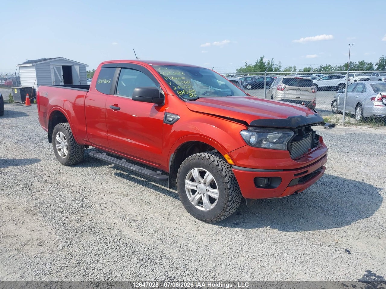 1FTER1FH2KLA51869 · 2019 FORD RANGER XL/XLT