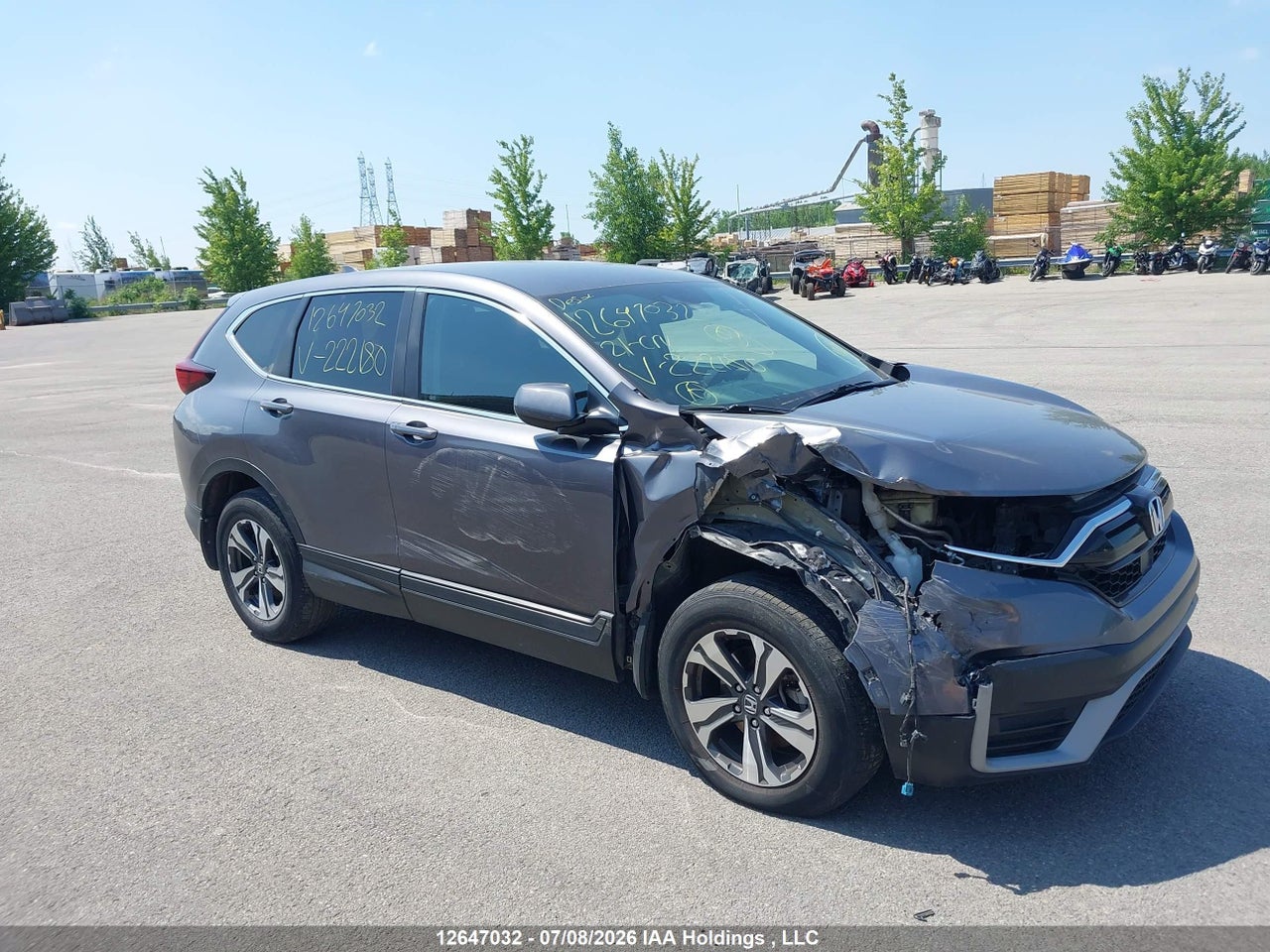 2HKRW2H27MH222180 · 2021 HONDA CR-V LX
