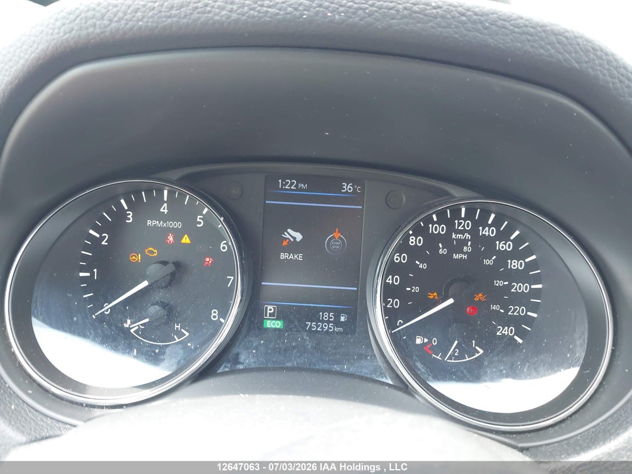5N1AT2MV9KC710301 · 2019 NISSAN ROGUE S/SL/SV · 7/19