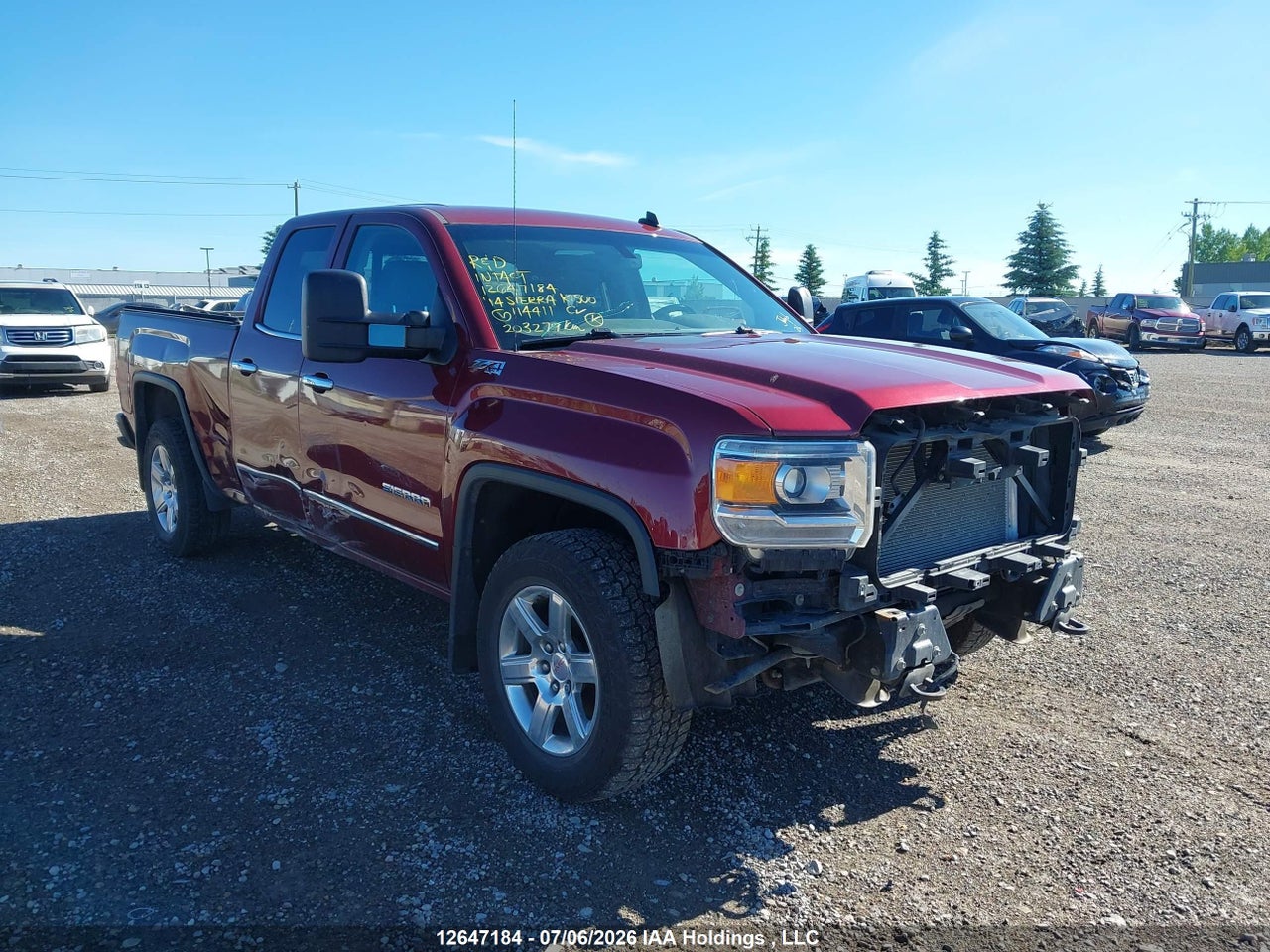1GTV2VEC4EZ114411 · 2014 GMC SIERRA K1500 SLT