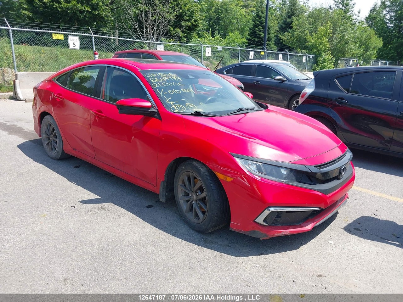 2HGFC2F77MH010044 · 2021 HONDA CIVIC EX