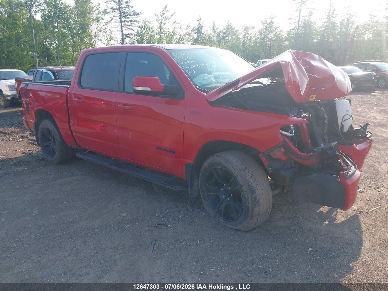 1C6SRFVTXNN208022 · 2022 RAM 1500 SPORT