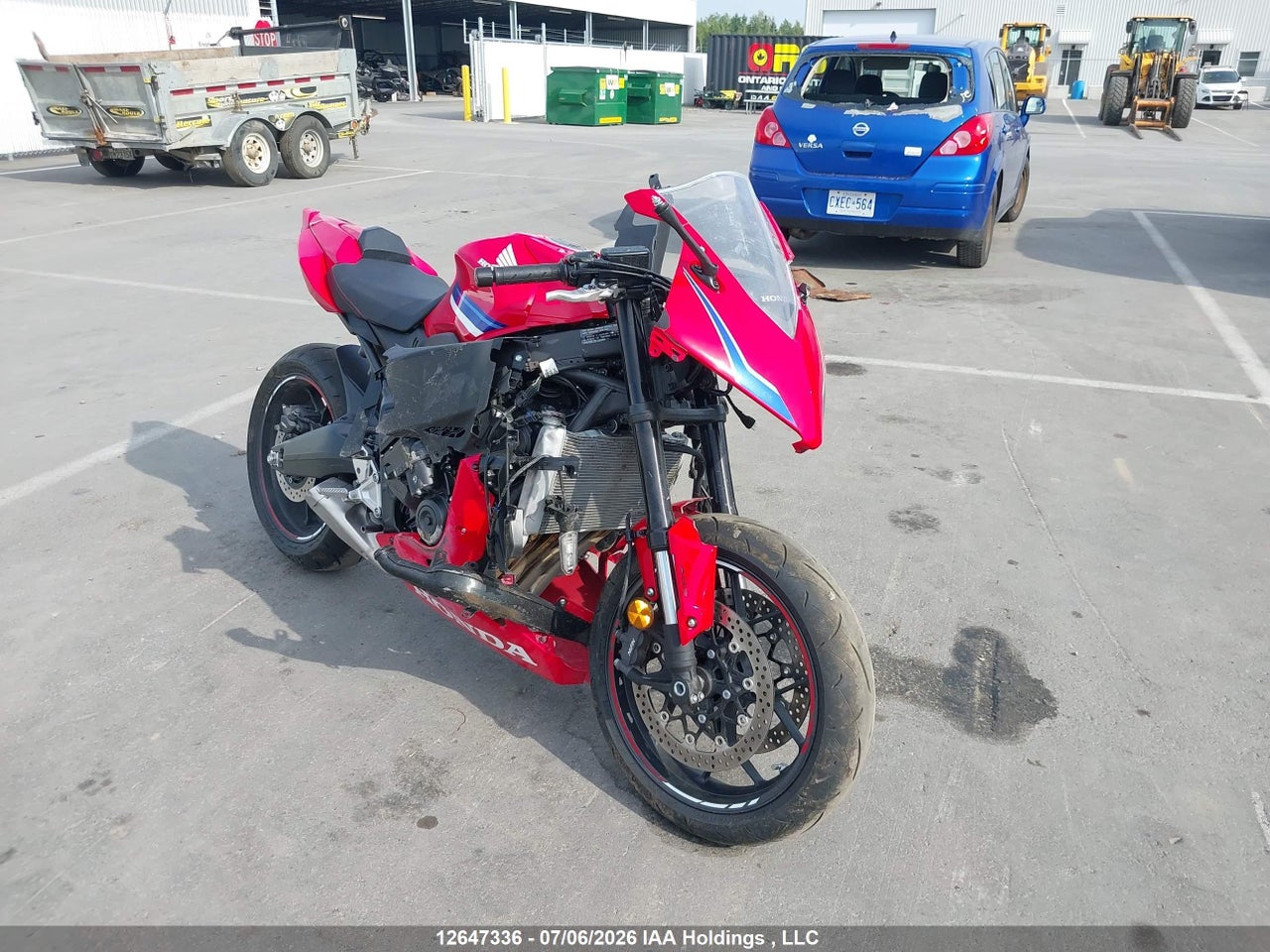 MLHRH1563S5100406 · 2025 HONDA CBR650 R