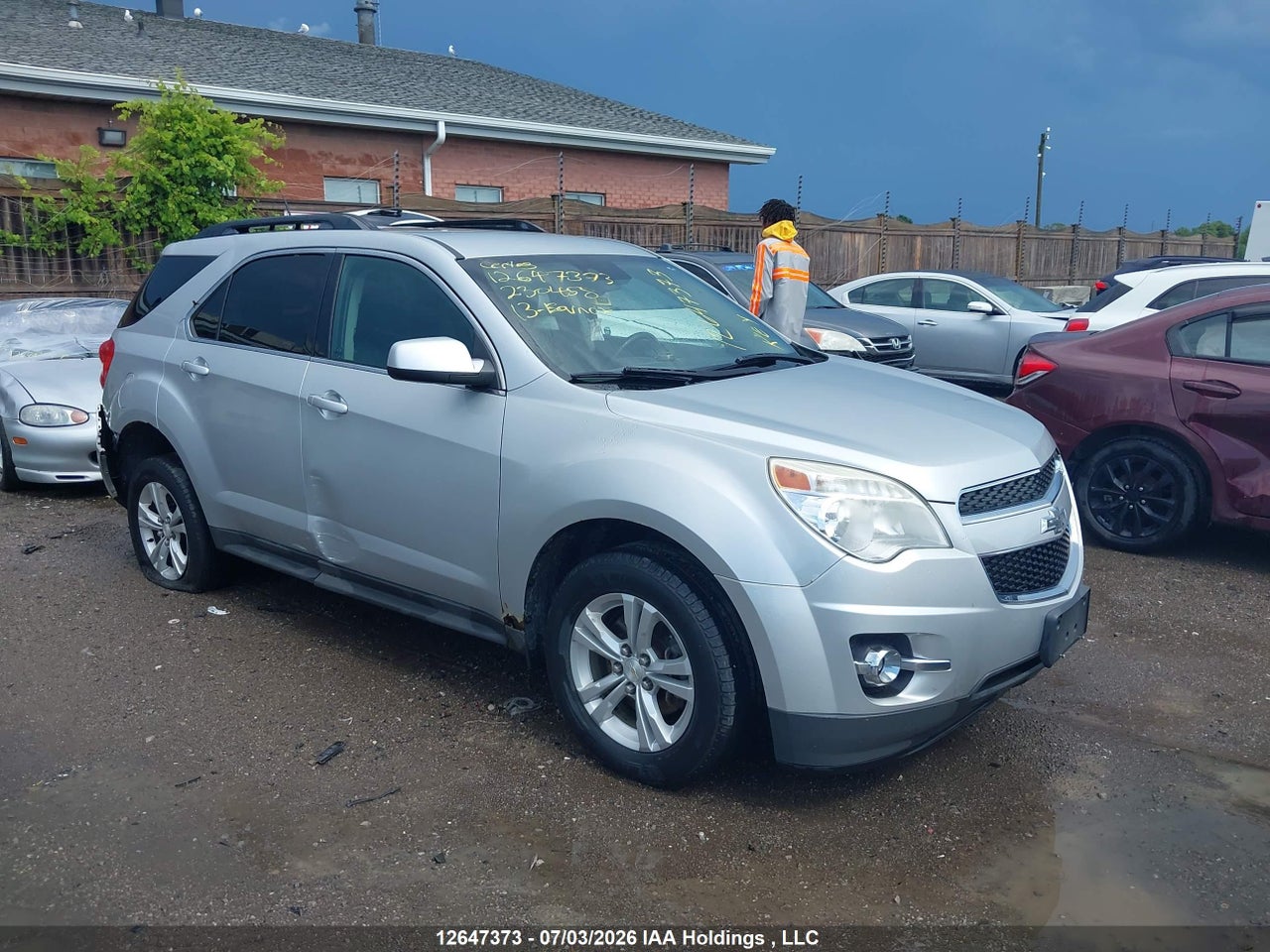 2GNALPEK7D6230458 · 2013 CHEVROLET EQUINOX LT