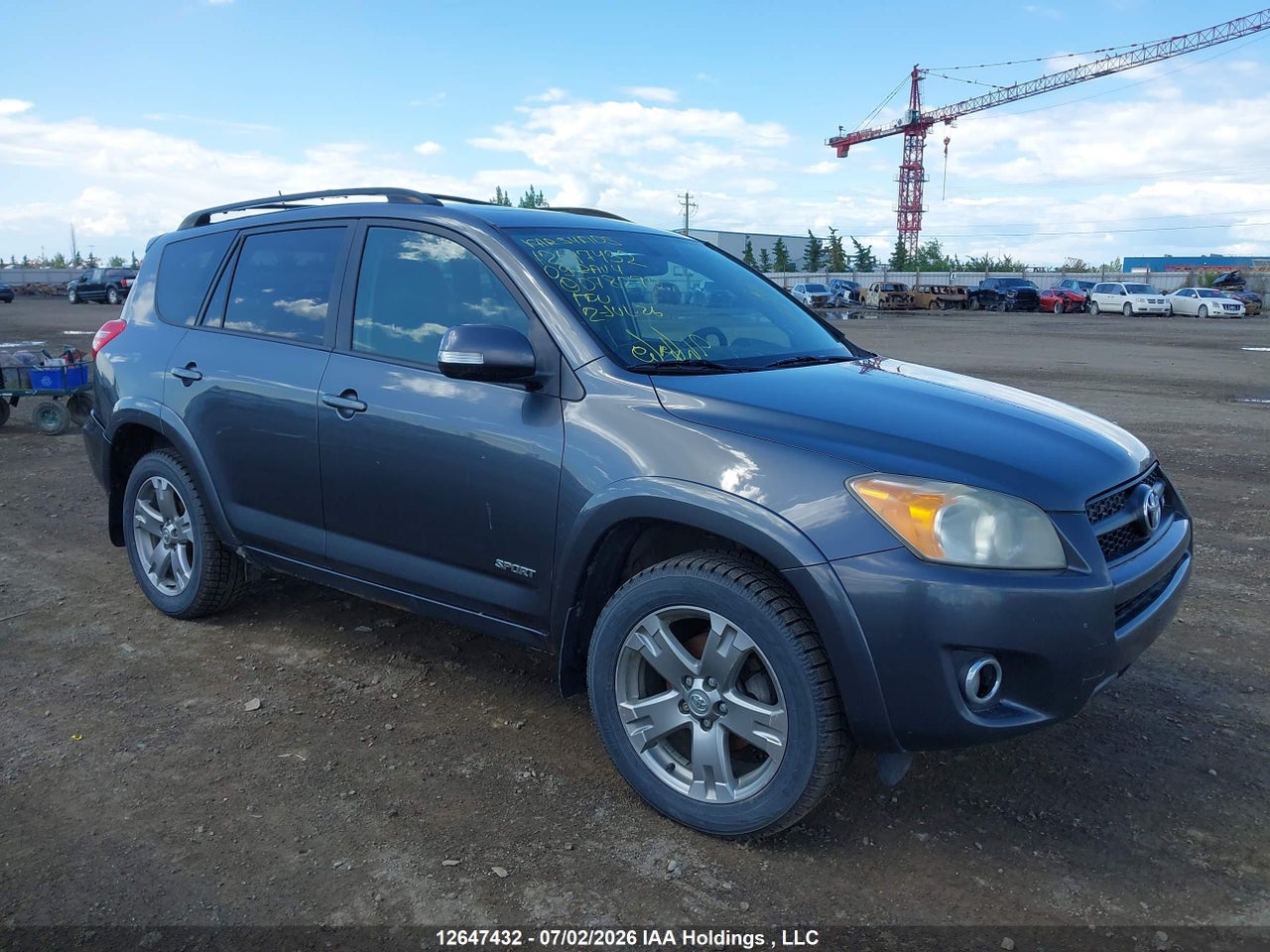 JTMBK32V395078270 · 2009 TOYOTA RAV4 SPORT