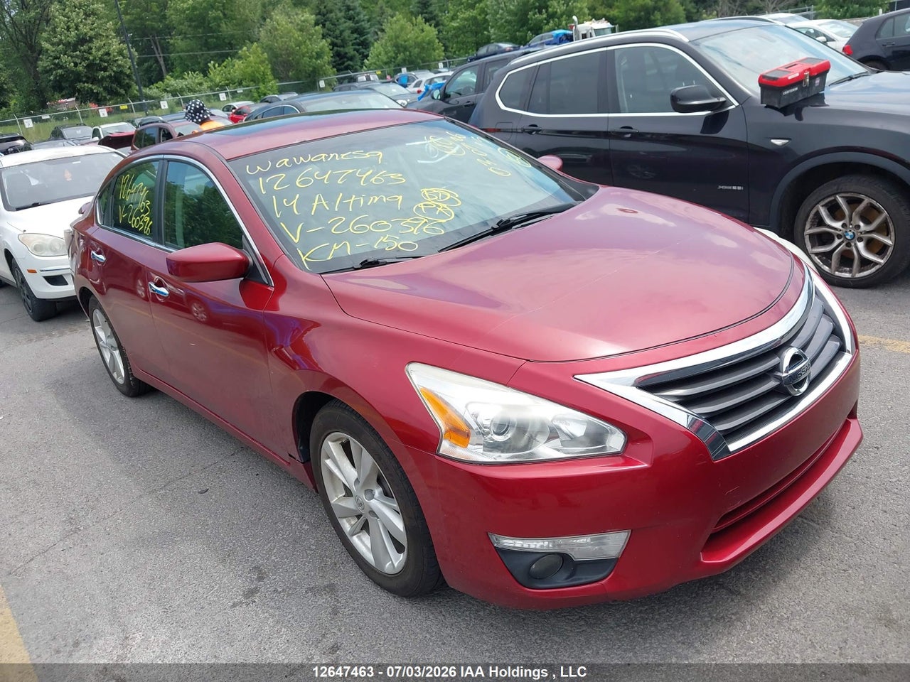 1N4AL3APXEN260396 · 2014 NISSAN ALTIMA 2.5/2.5 S/2.5 SL/2.5 SV