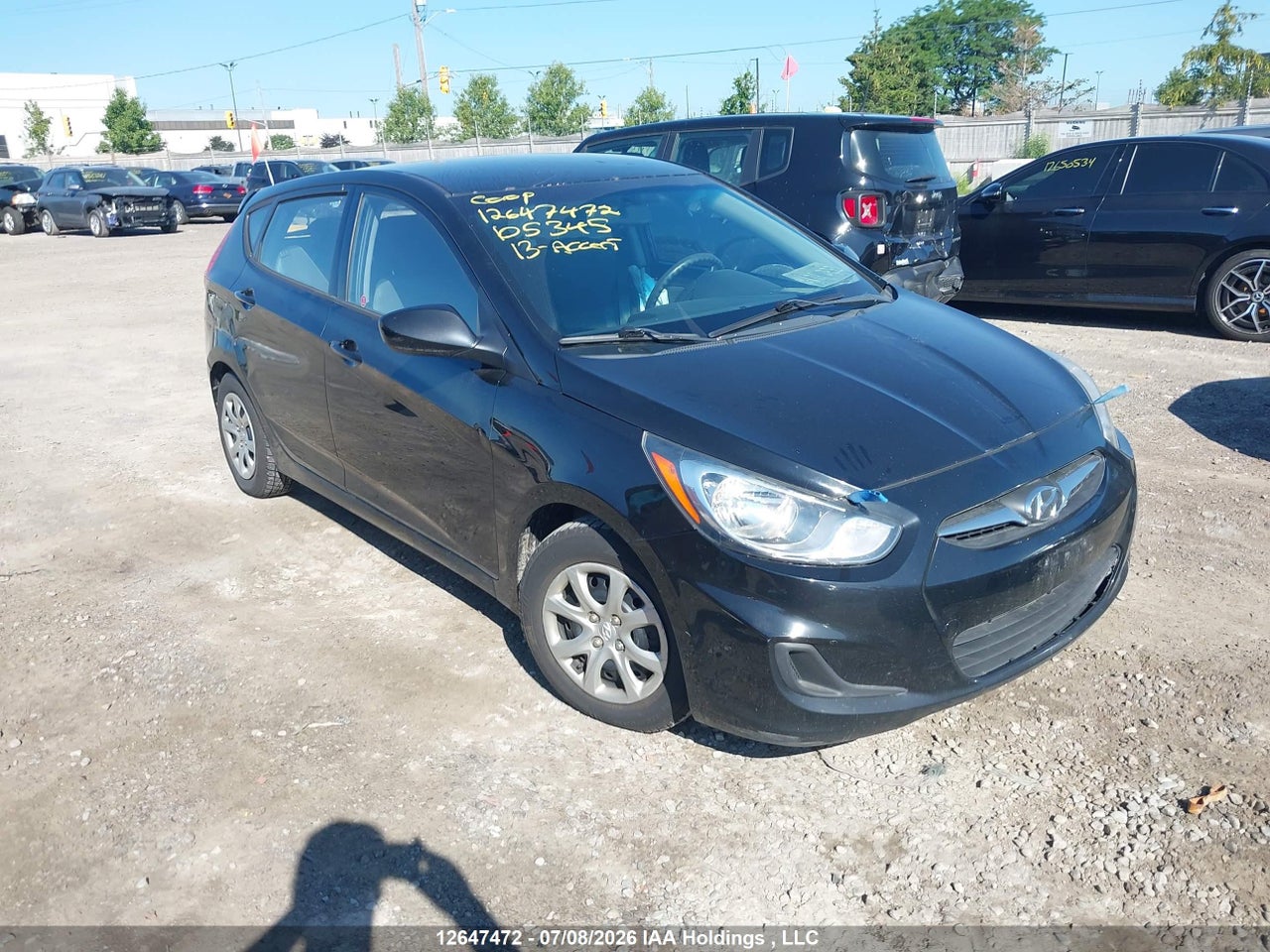 KMHCT5AE1DU105345 · 2013 HYUNDAI ACCENT GL