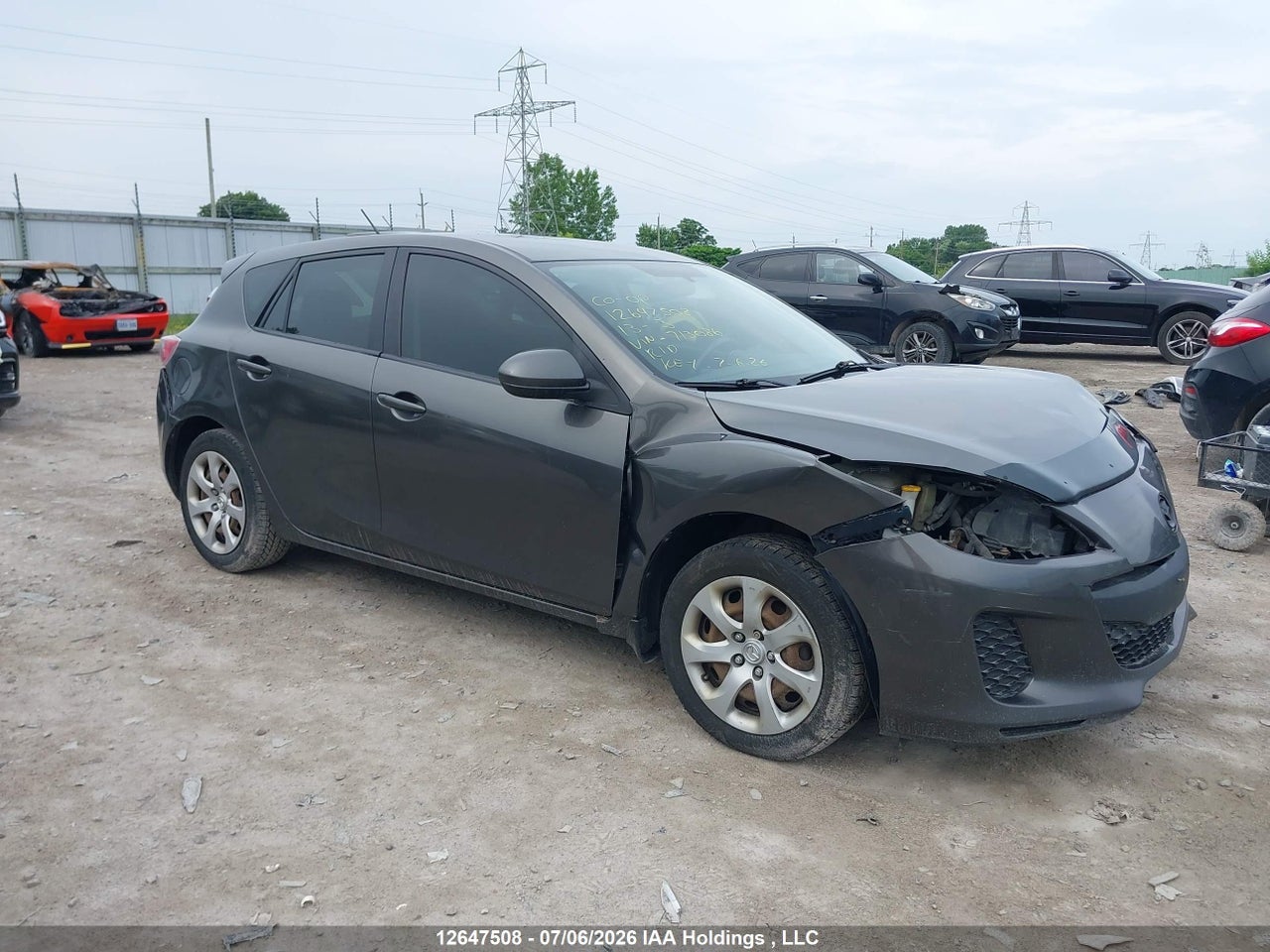 JM1BL1KF6D1713086 · 2013 MAZDA MAZDA3 GX