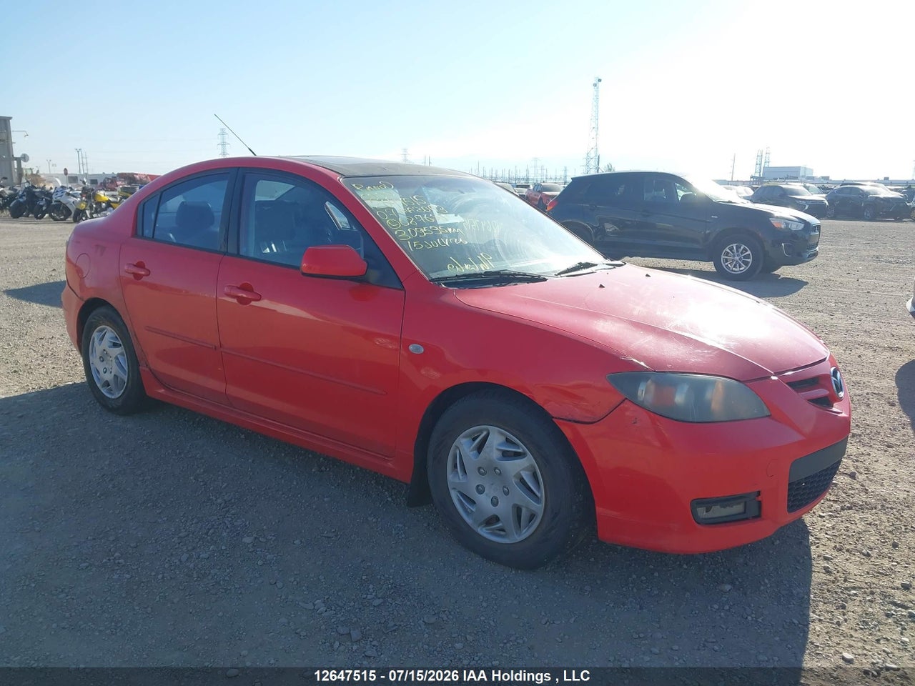 JM1BK323771687638 · 2007 MAZDA MAZDA3 GT