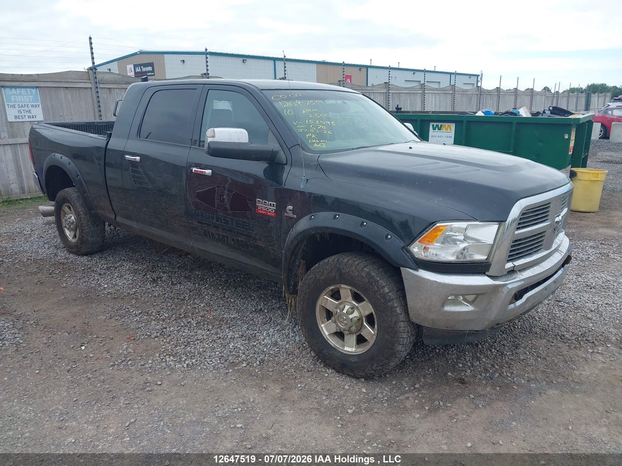 3D7UT2HL2AG153095 · 2010 DODGE RAM 2500 LARAMIE