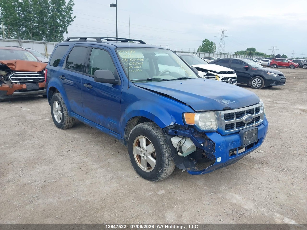 1FMCU93Z18KC96741 · 2008 FORD ESCAPE XLT