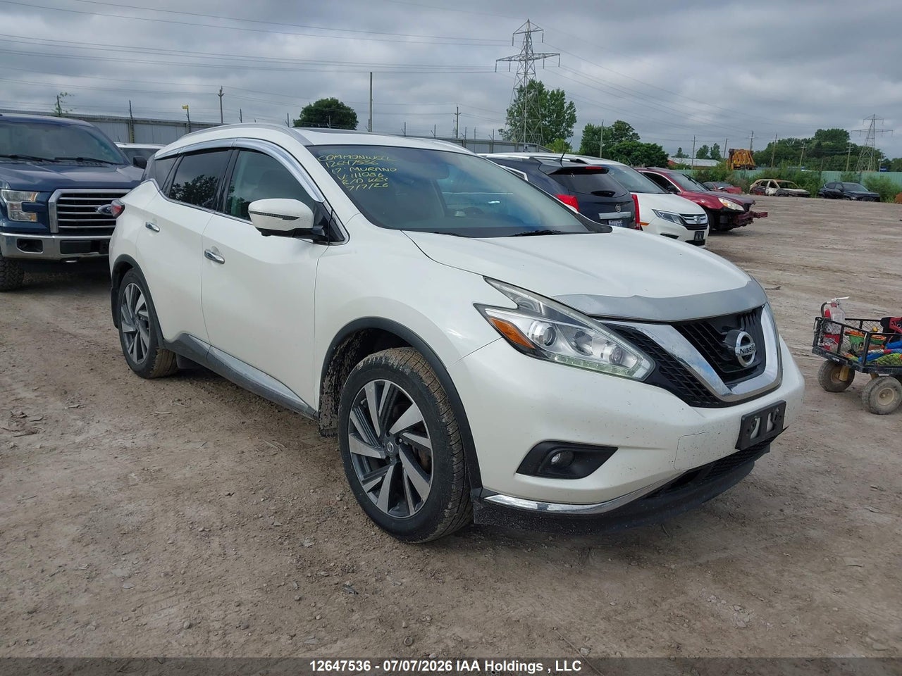 5N1AZ2MH8HN111086 · 2017 NISSAN MURANO S/SL/SV/PLATINUM