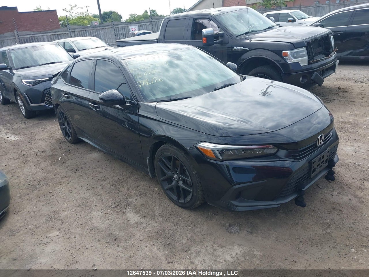 2HGFE2F55NH125493 · 2022 HONDA CIVIC SPORT