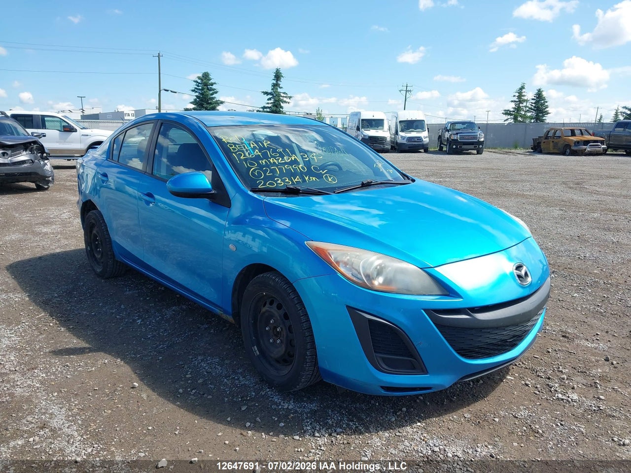 JM1BL1SF5A1277990 · 2010 MAZDA MAZDA3 GS/GX
