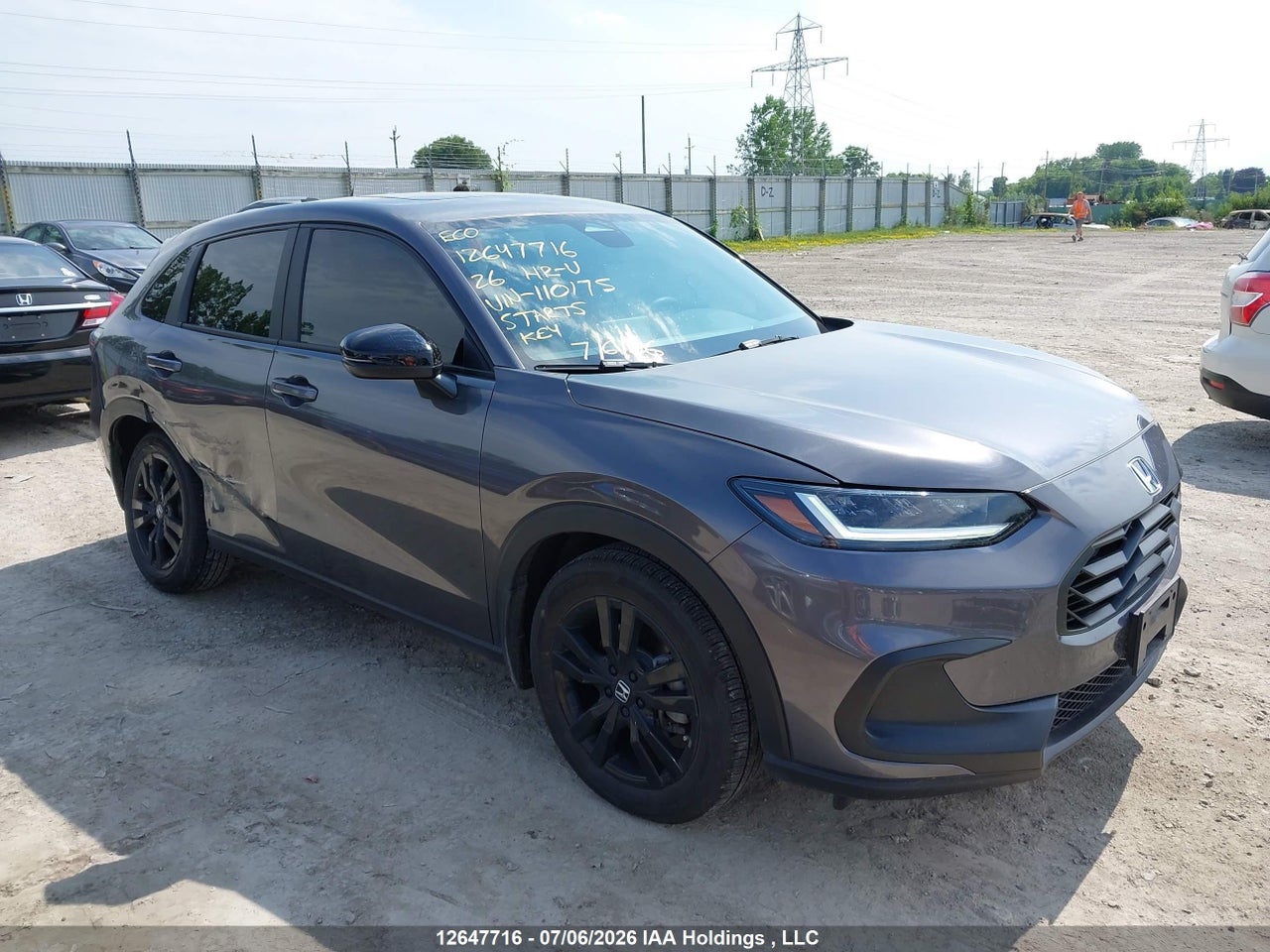 3CZRZ2H57TM110175 · 2026 HONDA HR-V SPORT