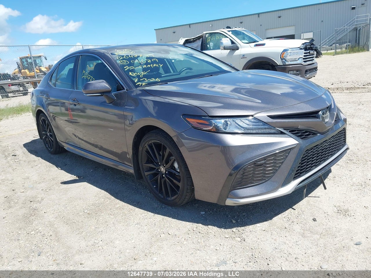 4T1K61BK2NU056819 · 2022 TOYOTA CAMRY XSE