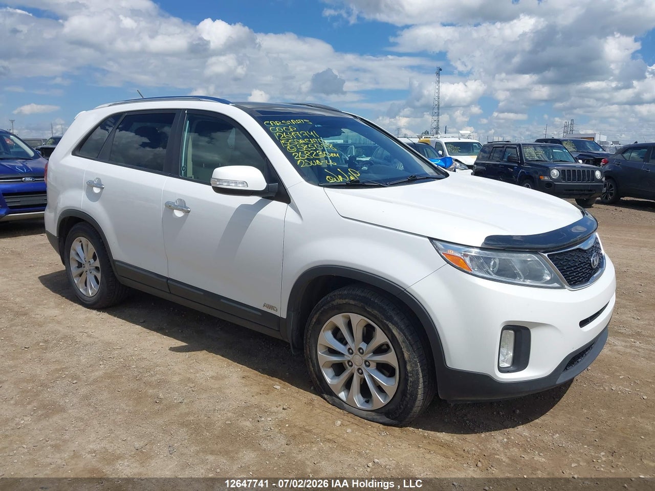 5XYKUDA72FG585098 · 2015 KIA SORENTO EX V6