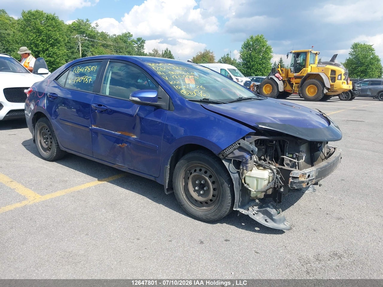 2T1BURHE2EC170987 · 2014 TOYOTA COROLLA S