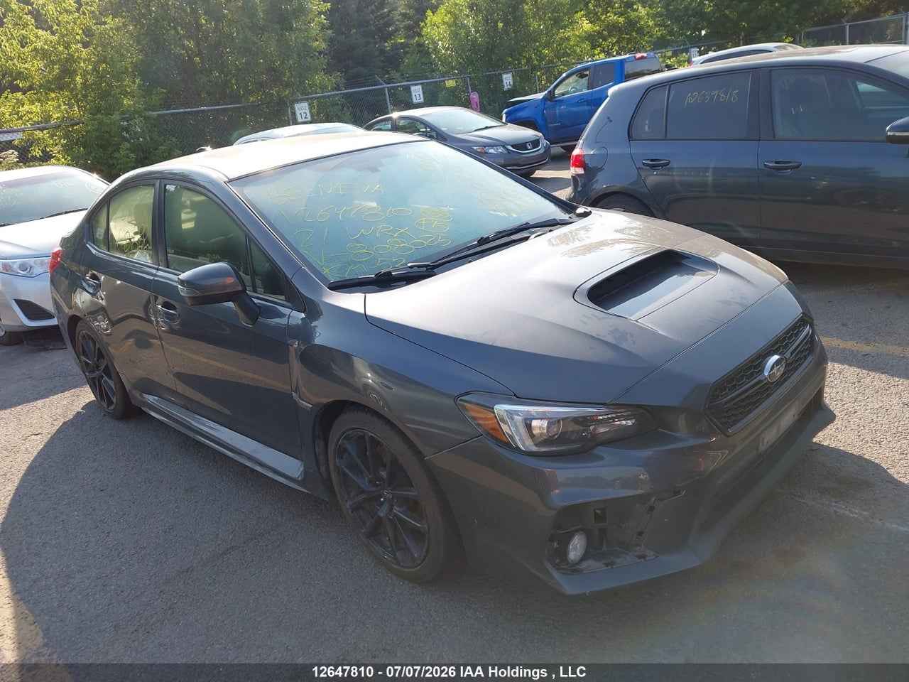 JF1VA1P60M8808025 · 2021 SUBARU WRX SPORT-TECH