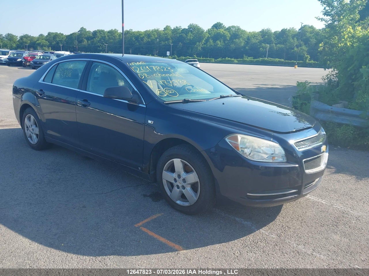 1G1ZG57B38F183788 · 2008 CHEVROLET MALIBU LS