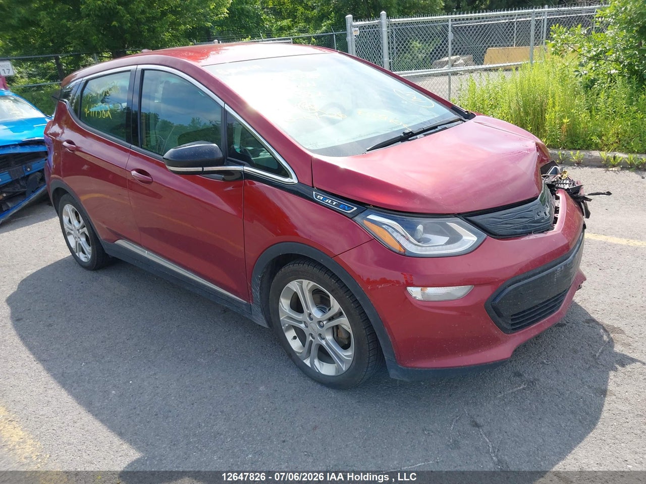 1G1FY6S05L4117582 · 2020 CHEVROLET BOLT EV LT