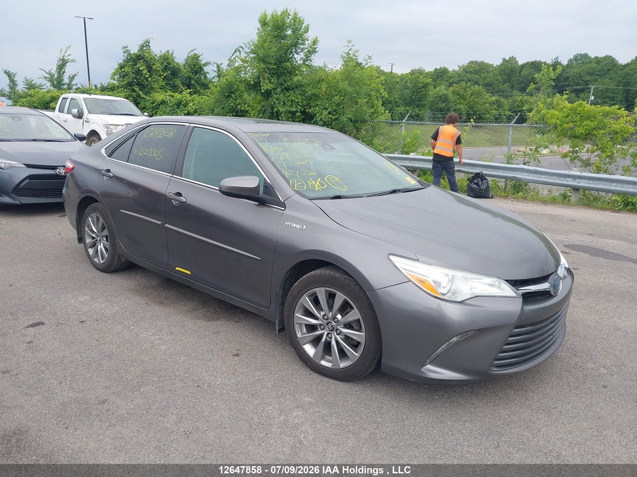 4T1BD1FK4HU223315 · 2017 TOYOTA CAMRY HYBRID XLE