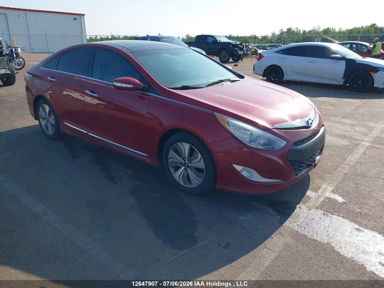 KMHEC4A45DA070837 · 2013 HYUNDAI SONATA HYBRID LIMITED