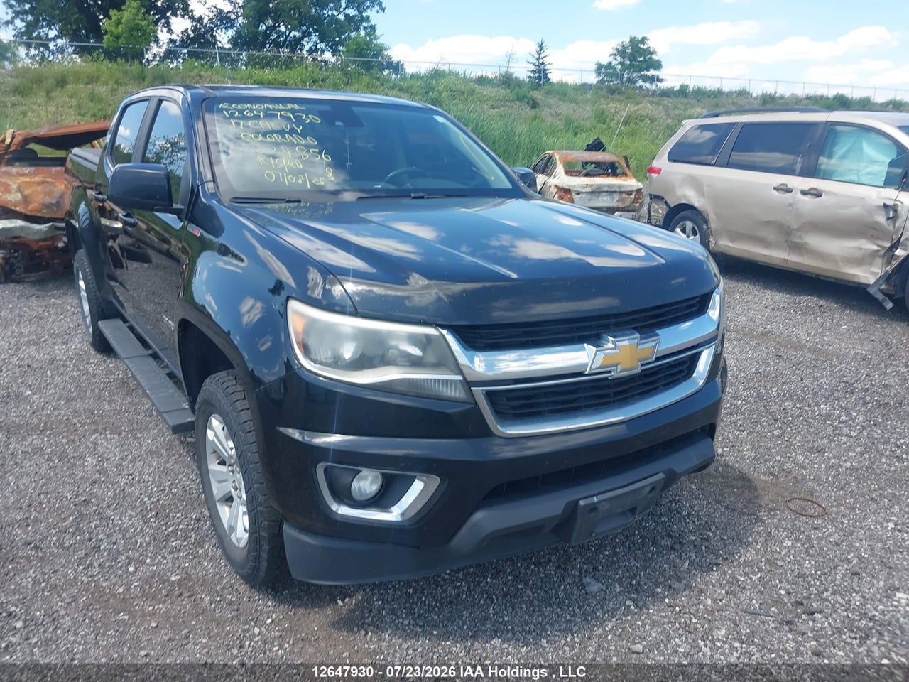 1GCPTCE16H1224856 · 2017 CHEVROLET COLORADO 4WD LT