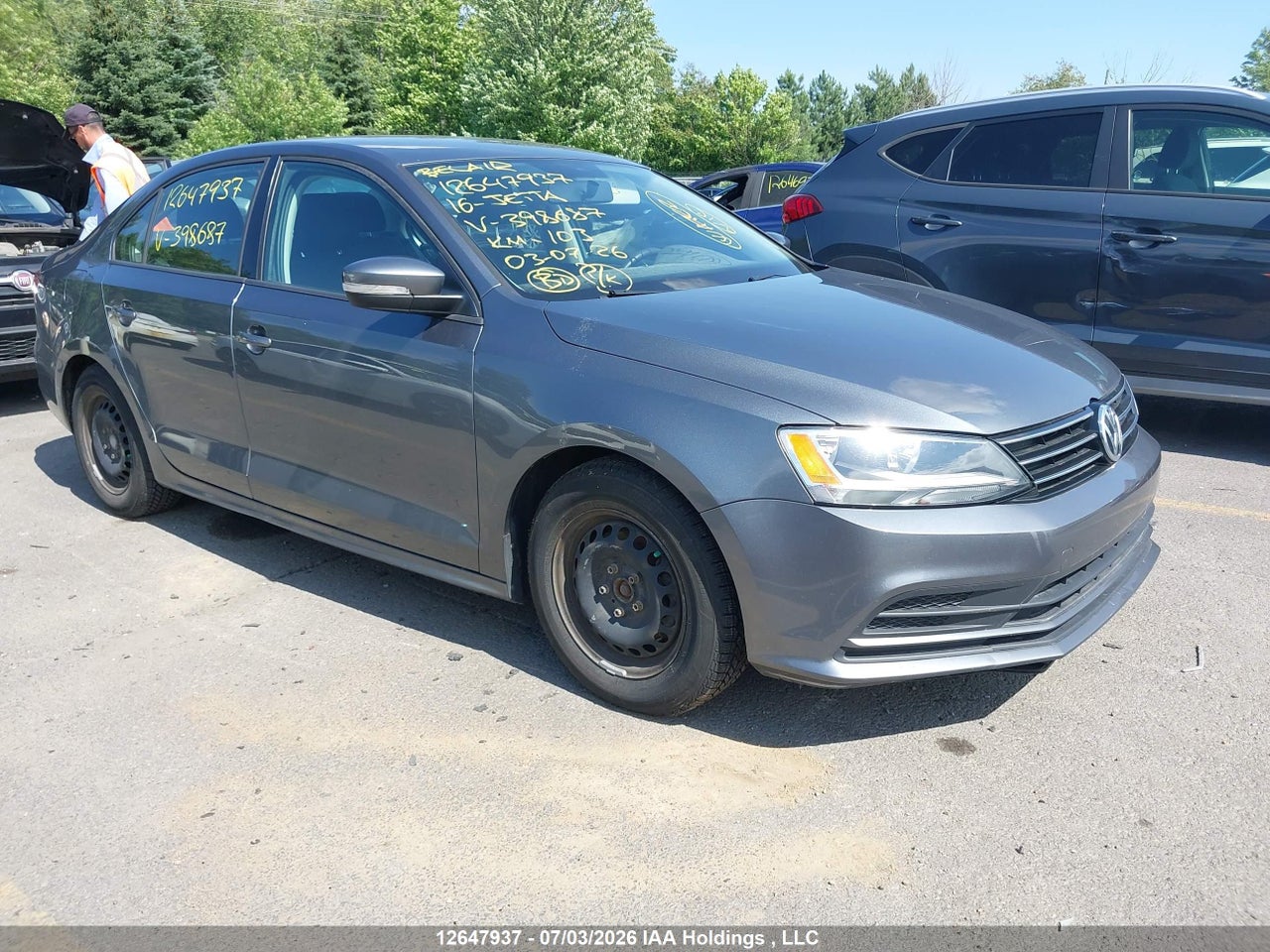 3VW267AJ5GM398687 · 2016 VOLKSWAGEN JETTA 1.4 TSI TRENDLINE/1.4 TSI TRENDLINE+