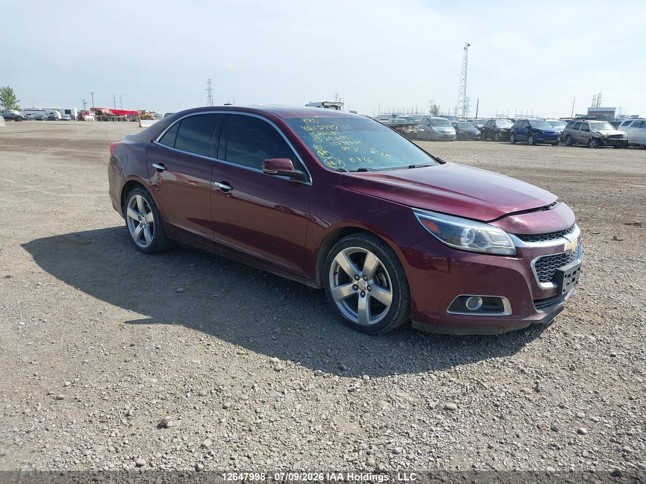 1G11G5SX6FF297099 · 2015 CHEVROLET MALIBU 2LZ