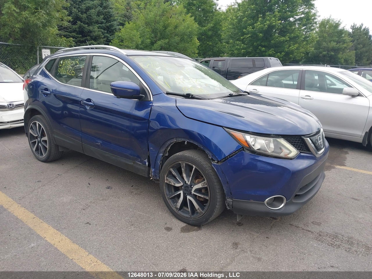 JN1BJ1CR8KW346726 · 2019 NISSAN QASHQAI S/SL/SV