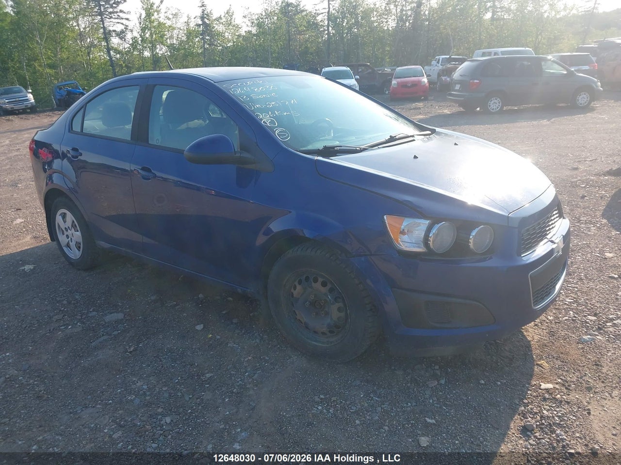 1G1JA5EH4D4251771 · 2013 CHEVROLET SONIC LS AUTO